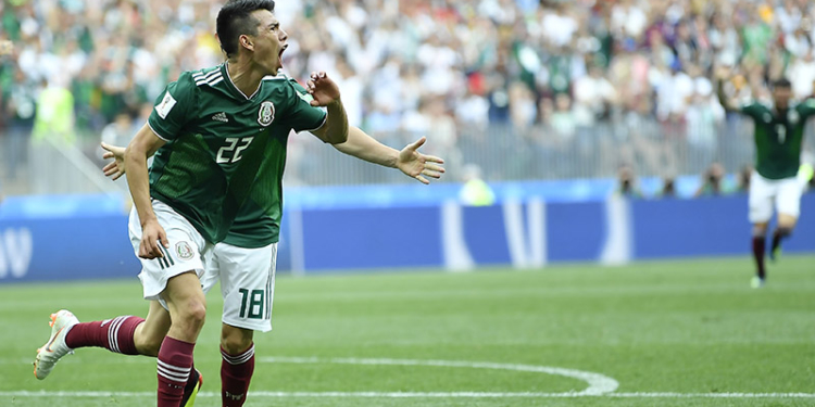 El gol de Hirving Lozano provocó un terremoto en Ciudad de México / Foto: Femex