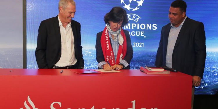 Banco Santander patrocinará la Champions League la próxima temporada / Foto: Santander