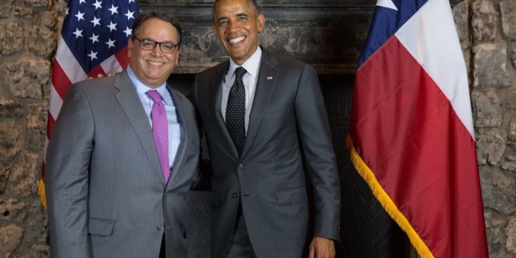 Leopoldo Martínez y Obama