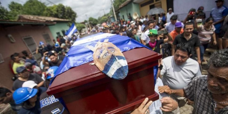 Represión Nicaragua