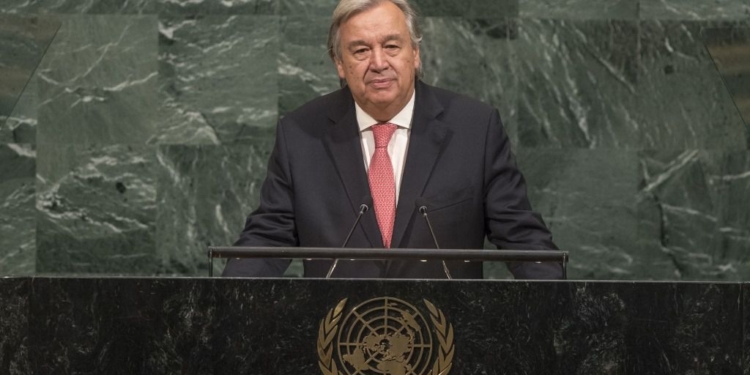 António Guterres se reunió con el canciller nicaragüense / Foto: ONU