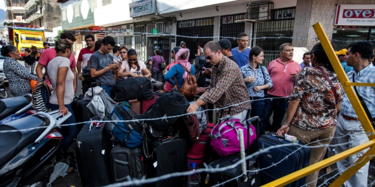 éxodo venezolano