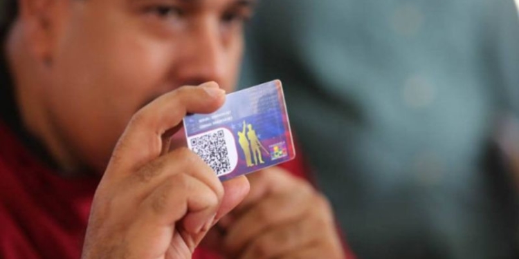 El carné de la patria es un sistema de identificación de código QR / Foto: Gobierno de Venezuela