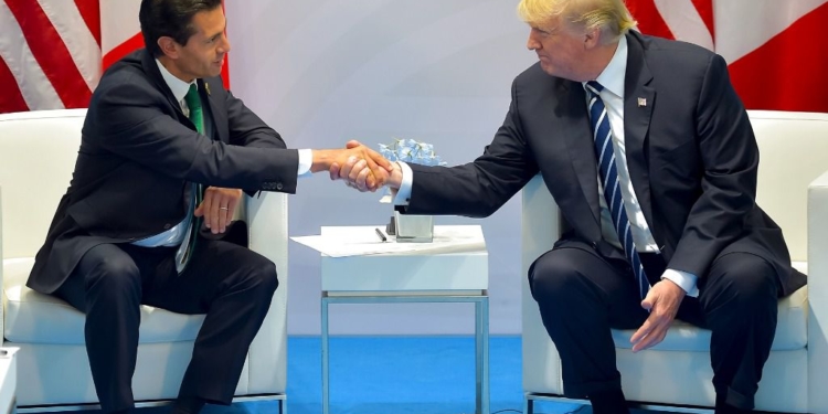 Trump y Peña Nieto