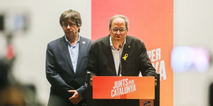 Quim Torra y Carles Puigdemont