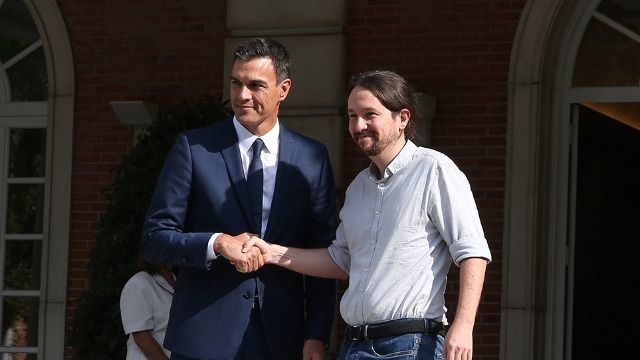 Pedro Sánchez y Pablo Iglesias