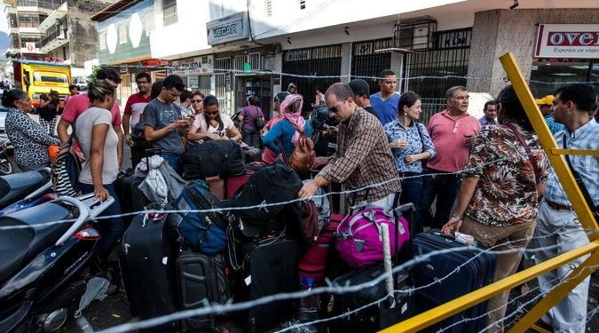 éxodo venezolano