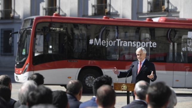 Chile estrena el transporte del “Tercer Milenio” / Foto: Presidencia de Chile