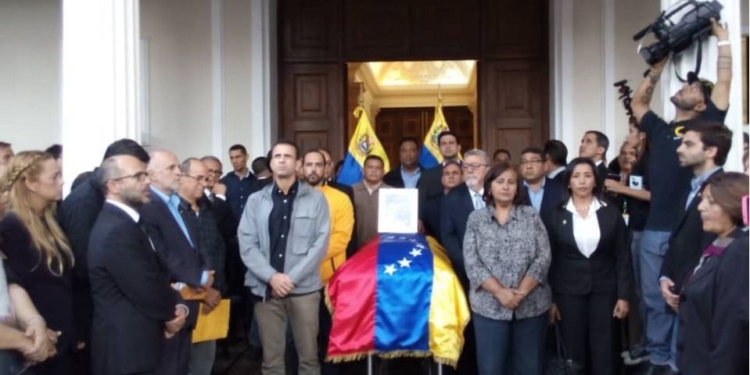 Fernando Albán recibió un homenaje póstumo en la Asamblea Nacional / Foto: @Pr1meroJusticia