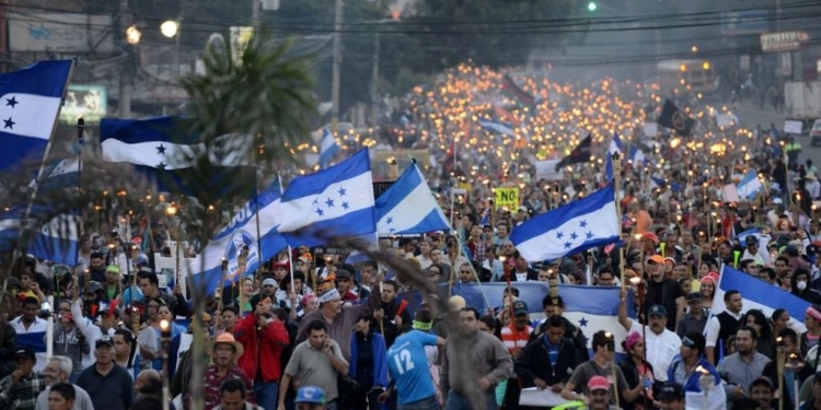 La caravana va cruzando fronteras desde Honduras hacia EEUU / Foto: Viva Honduras