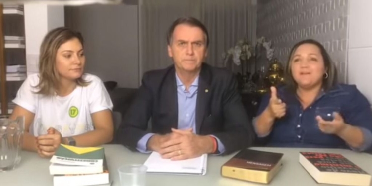 Bolsonaro vención en la segunda vuelta / Foto: Fb Live Bolsonaro