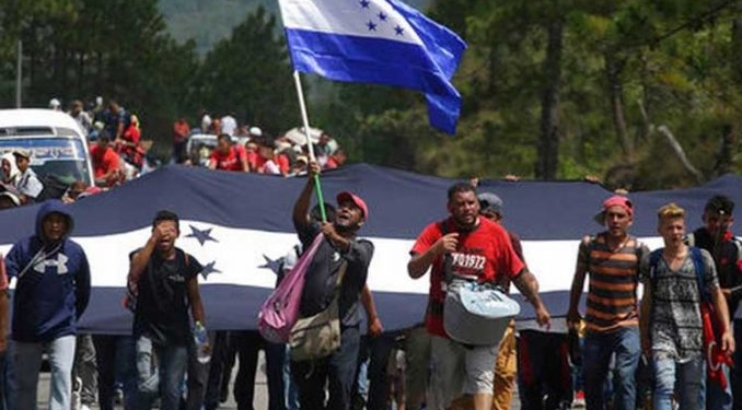 Las amenazas de Trump a los migrantes hondureños no sirvieron de mucho / Foto: Migración Guatemala