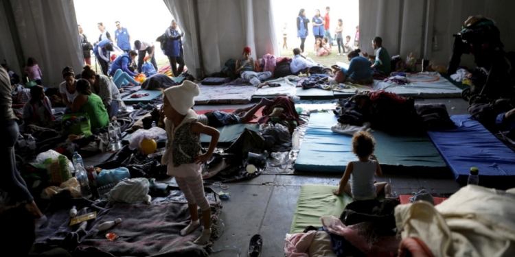 La caravana de refugiados ya está en México / Foto: Acnur - Daniel Dreifuss