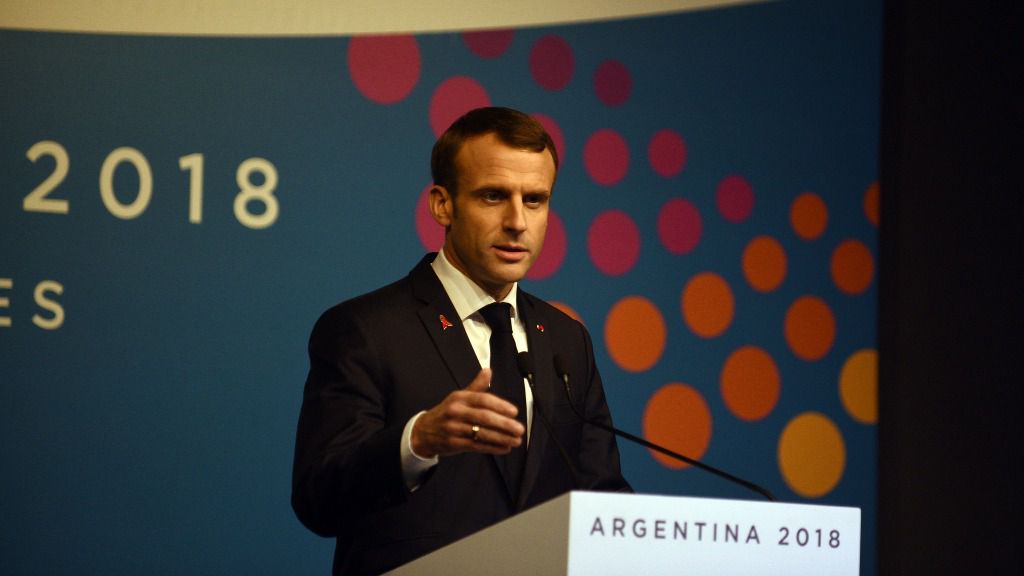 Macron también vive su particular crisis / Foto: G-20