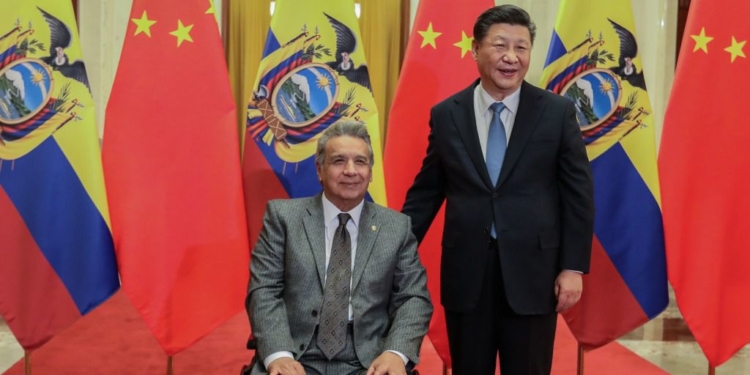 Moreno viajó a China en busca de inversiones / Foto: Presidencia Ecuador