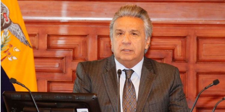 Moreno denuncia los sobrecostes en cinco proyectos / Foto: Presidencia Ecuador