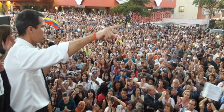 Guaidó hará un "anuncio importante" tras la marcha / Twitter: @Jguaido