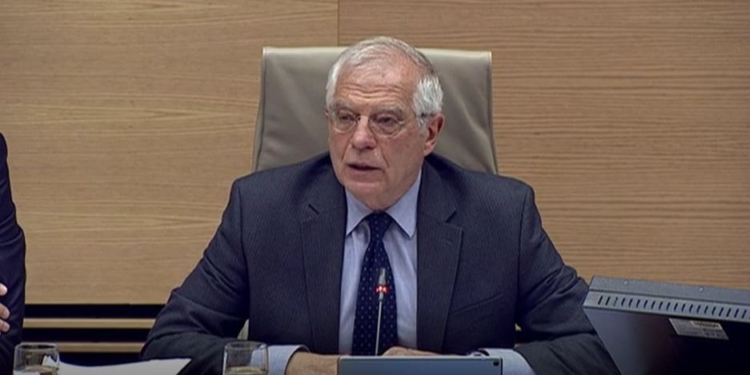 Borrell comparece en el Congreso de España para hablar de Venezuela / Foto: Congreso de los Diputados