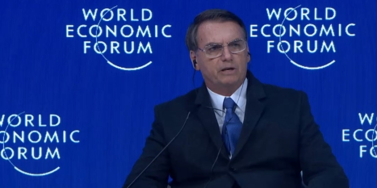 Jair Bolsonaro no quiere que la izquierda prevalezca en Suramérica / Foto: Captura WEF