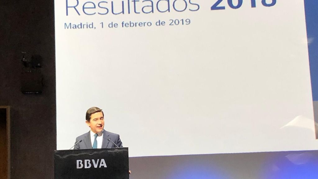 BBVA presentó los resultados de 2018 / Foto: ALN