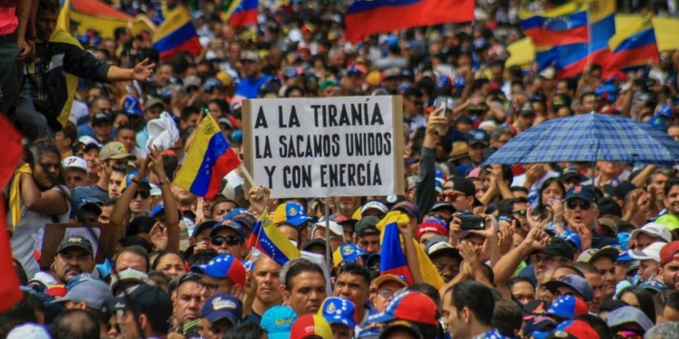 Marcha en venezuela