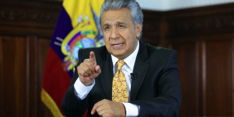 Moreno anuncia acuerdos de financiación por 10.000 millones de dólares / Flickr: Presidencia Ecuador