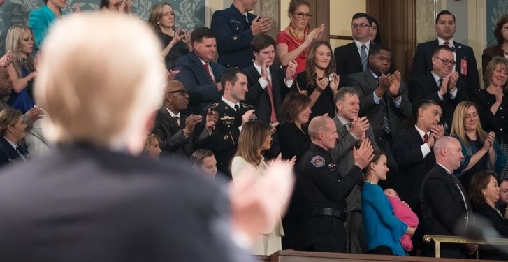 La causa de Juan Guaidó despertó los aplausos en el Congreso estadounidense / Foto: White House