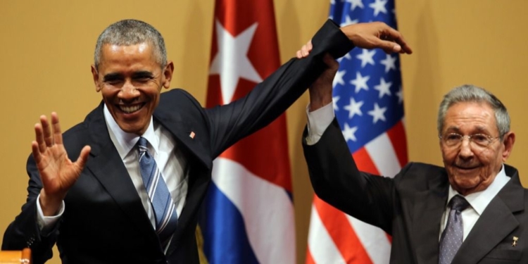 Obama y Castro