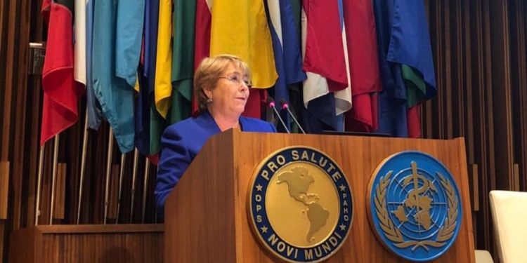 El rol de Bachelet es velar por los derechos humanos de todos los países / Foto: ONU