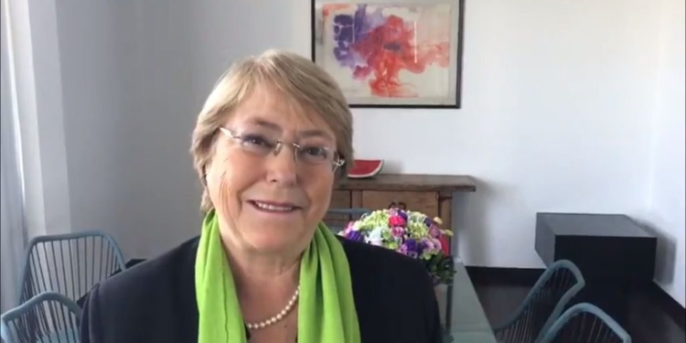 Bachelet es la alta representante por los DDHH de la ONU / Twitter: mbachelet