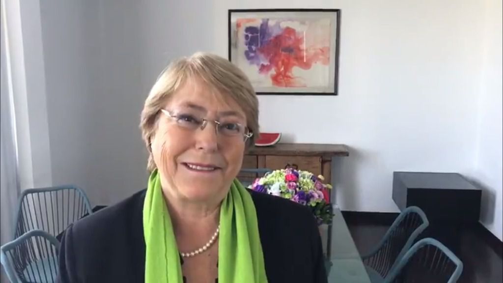 Bachelet es la alta representante por los DDHH de la ONU / Twitter: mbachelet