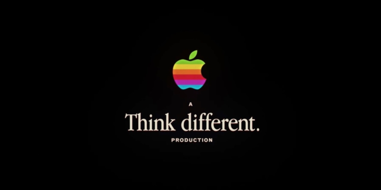 Apple rescató su viejo logo y pensó diferente / Foto: Apple