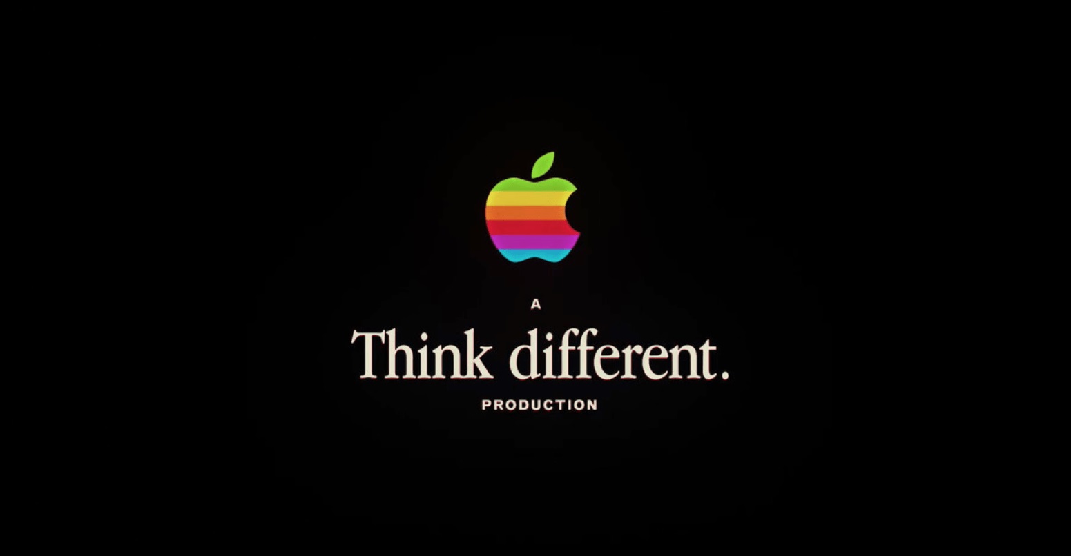 Apple rescató su viejo logo y pensó diferente / Foto: Apple