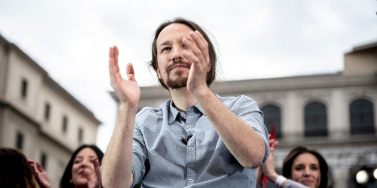 Ya en su vuelta Iglesias sugirió una trama contra Podemos / Foto: Podemos