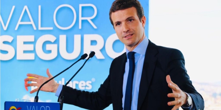 Casado presenta el programa del PP en Barcelona / Foto: PP