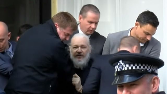 Detienen a Julian Assange / Foto: Ruptly