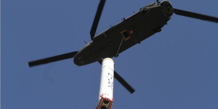 El primer test fue salvado por una maniobra del Ejército / Foto: Ejército de Tierra