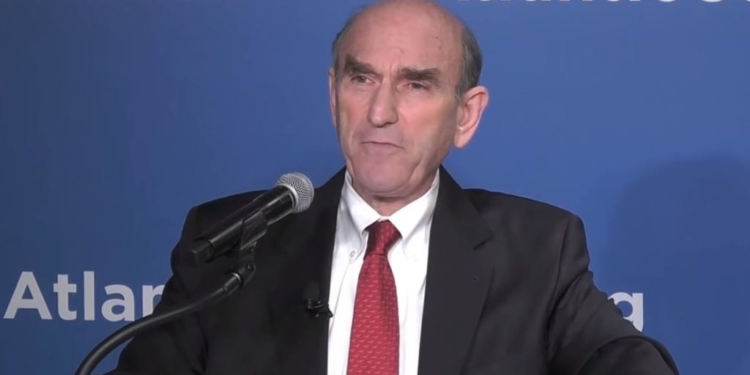 Elliott Abrams tiene un mensaje para los militares / Foto: Captura Atlantic Council