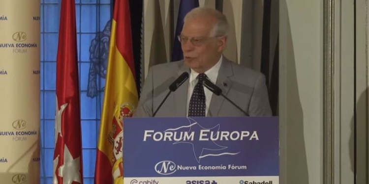 Borrell se presenta a las elecciones europeas / Foto: Nueva Economía Fórum