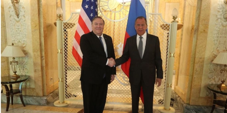 Pompeo y Lavrov hablaron sobre Venezuela / Foto: Cancillería Rusia