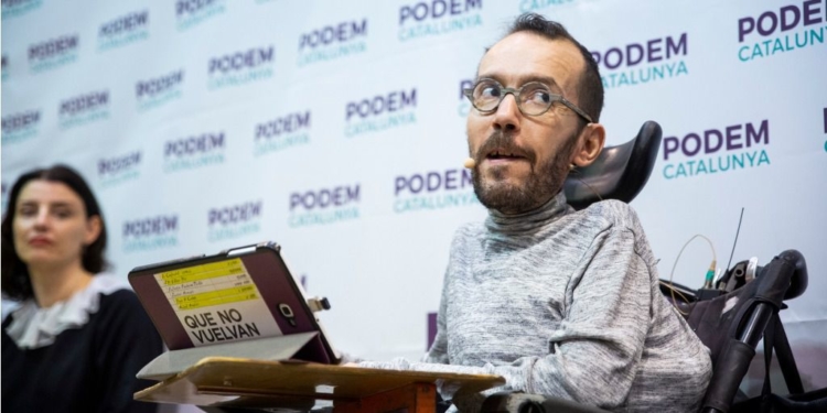 El exsecretario de Organización de Podemos tiene 48 litecoins y 0,13 bitcoin / Foto: Podemos