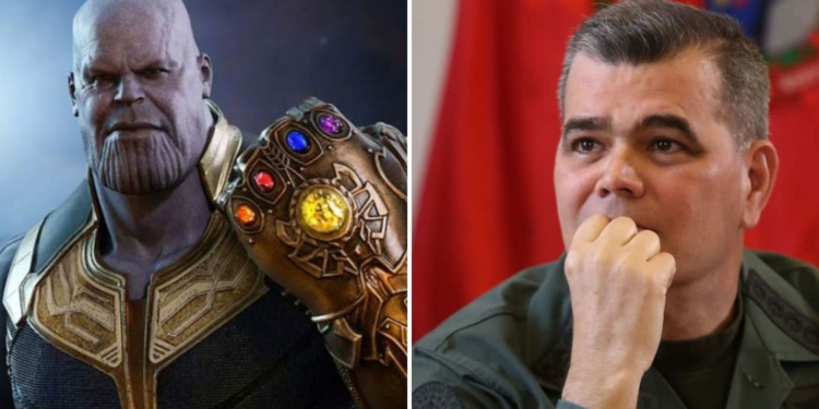 ¿Será Thanos el personaje favorito de Padrino López? / Foto: ALN