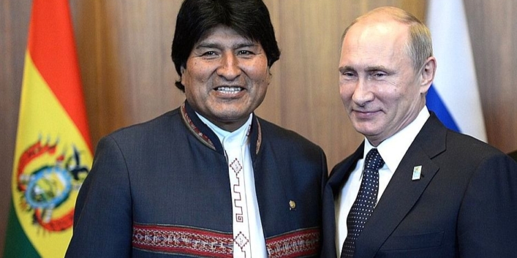 Evo Morales ratifica su unión con Putin y carga duramente contra Trump / Foto: Kremlin