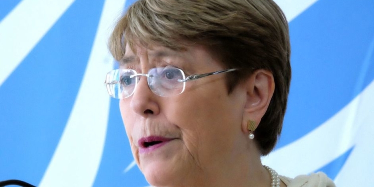 Bachelet ha sido criticada desde que asumió el cargo / Foto: ONU