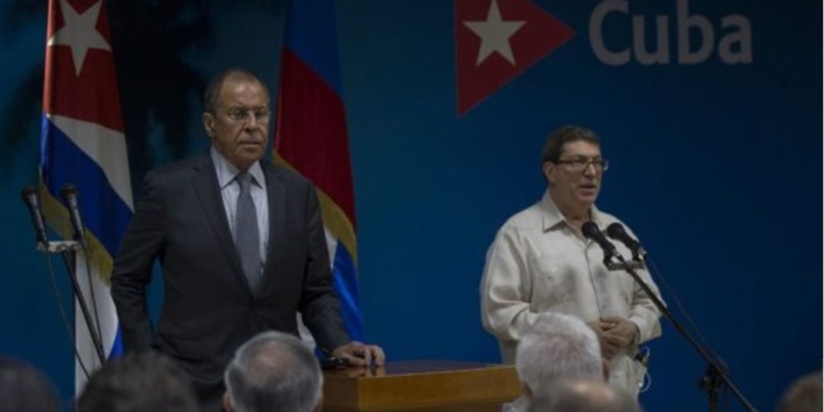 Lavrov y Rodríguez le dieron un espaldarazo a Maduro / Foto: @BrunoRguezP