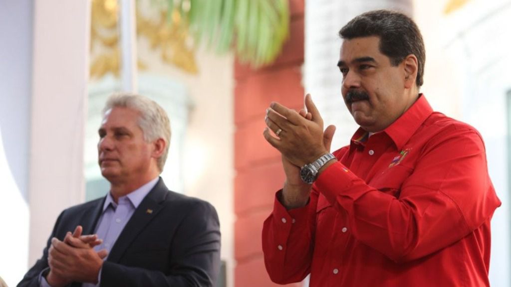 Nicolas Maduro y Diaz Canel