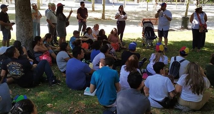 Los refugiados venezolanos en Madrid con asilo político denegado deberán abandonar los refugios. /Foto: @yosoyrefugiado