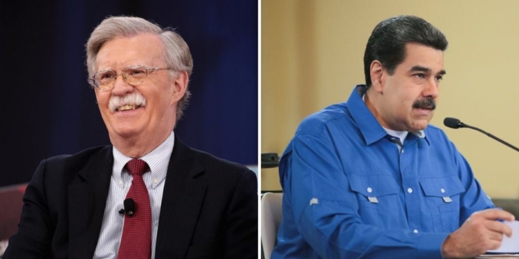 Bolton y Maduro