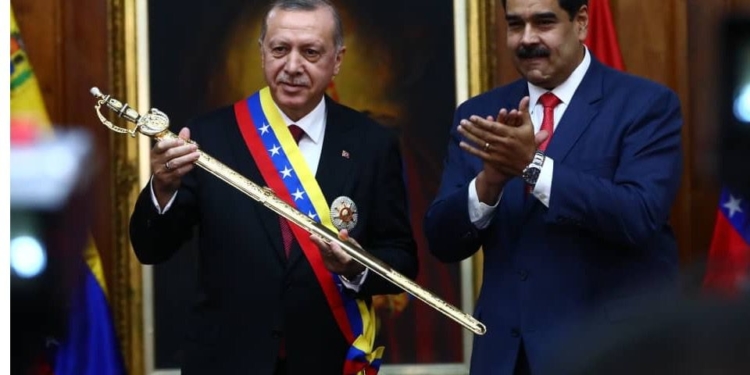 Es conocida la buena relación entre Maduro y Erdogan / Foto: Prensa Presidencial