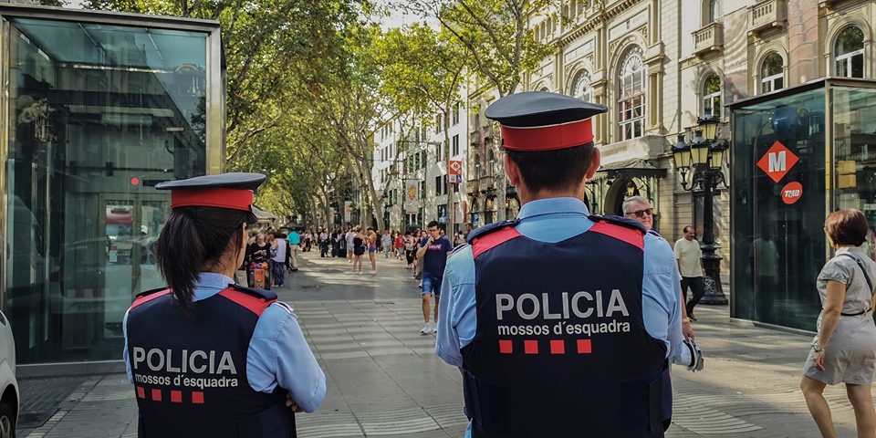 La policía española llevará a juicio al atacante / Foto: Mossos d'escuadra